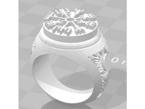 nordic anel anéis 3d print model - Mito3D
