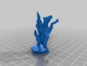 3d slash knightonhorse 3d print model - Mito3D