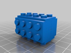 lego cheat brick 3d printing special 3d print model - Mito3D