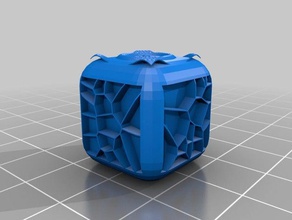 texture cube calibration test 3d printing textured 3d print model - Mito3D