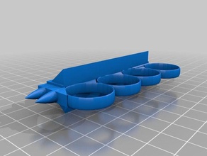 brass knuckles 3d printing owie punch weapons 3d print model - Mito3D