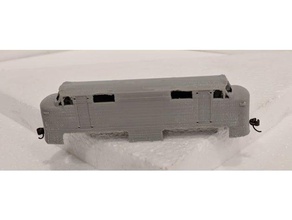 double ended n scale loco r c vehicles 1 160 n-scale 3d print model - Mito3D