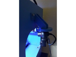 qidi tech x-one ps eye adapter 3d Drucker Zubehör Kamera-Halterung ps3eye pseye 3d print model - Mito3D