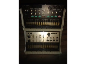 korg volca Synthesizer stehen Musik Künstlerische stand synthesizer 3d print model - Mito3D