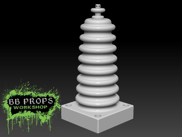 munsters do vovô cadeira elétrica condutor adereços drácula monstros 3D print model - Mito3D