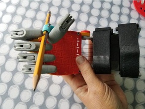 crayon attachement pheonix main appareil d'assistance différents héros activer membre de la différence stylet le porte-crayon prosth dispositif prothétique d'aide à l'écriture 3d print model - Mito3D