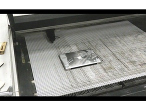 el macbook pro de 2012 grabado del laser la plantilla Arte en 2d apple k40 cortadora láser grabador trotec 3d print model - Mito3D