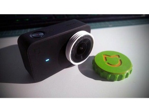 xiaomi mijia 4k filettato tappo dell'obiettivo la fotocamera 3d print model - Mito3D