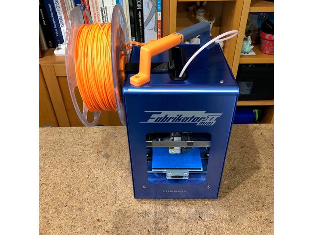 side spool holder fabrikator mini 2 3d printer accessories hk filament guide 3D print model - Mito3D