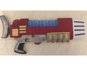 40k pistola de plasma props cosplay prop arma el rifle warhammer 3d print model - Mito3D