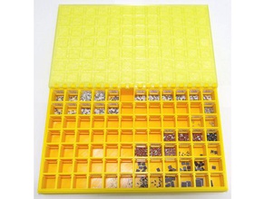 case smd electronics box organizer tray 3d print model - Mito3D