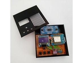 diy trikorder elektronik esp8266 test tricorder Ultrasonik 3d print model - Mito3D