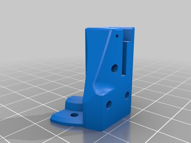 rostock, kossel mini-2020 - Effektor-Kühler z-probe e3d-hotend 3d-Drucker Teile Effektor 2020 mini 3D print model - Mito3D