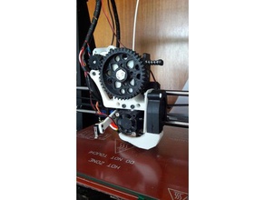 wade extrusor mod lado do duto ventilador Impressora 3d extrusoras 3d print model - Mito3D