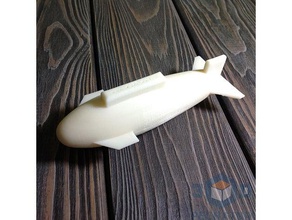 floating submarine toys & games model 3d print model - Mito3D