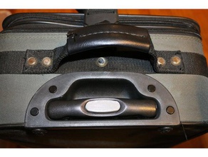 american tourister lidar com botão peças de substituição bagagem identificador 3d print model - Mito3D