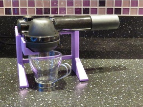 handpresso stand kitchen & dining coffee openscad 3d print model - Mito3D