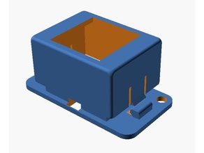 sensor de movimiento caso la electrónica hc-sr501 pir 3d print model - Mito3D