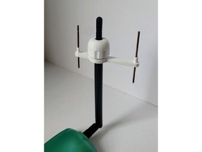 antena wifi amplificador de señal la electrónica cetus3d router wireless yagi 3d print model - Mito3D