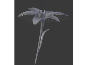 lotr flower art lord rings nature plant pretty 3d print model - Mito3D