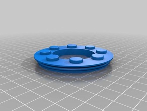 cornisas circulares brinquedos de construção exin fortes castelos 3d print model - Mito3D