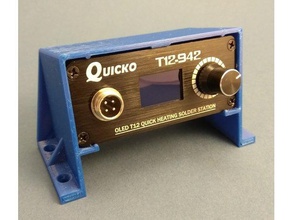 titulaire quicko t12-942 porte-outils & boîtes poignée de les titulaires fer à souder t12 3d print model - Mito3D