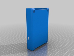 dso138 caso remix w el espacio de las baterías la electrónica 3d print model - Mito3D