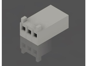 molex 22-01-2035 Impresora 3d de las piezas kk 254 6471 el conector crimp viviendas 3d print model - Mito3D