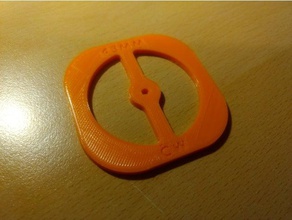 Vorhang ring marking guide hand-Werkzeuge Nähen 3d print model - Mito3D