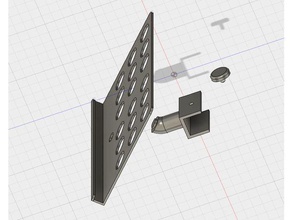 STL-Datei Wand-Brillenhalter 🖼 kostenlos・3D-Drucker-Modell zum  herunterladen・Cults