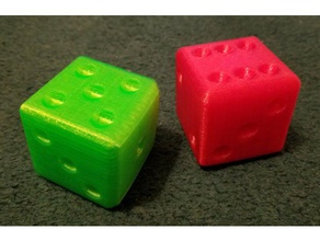 rather large dice openscad 3d print model - Mito3D