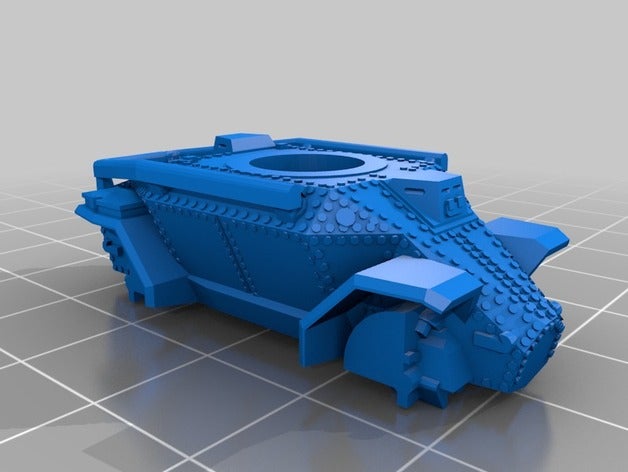 csaba coche blindado vehículos tablero de la mesa wargaming 3D print model - Mito3D