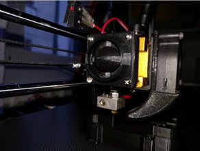 40mm jet fan ızgarası 3d yazıcı aksesuarları kanalı 3d print model - Mito3D