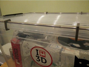gancio filamento drybox utensili & caselle scatola a secco di archiviazione stoccaggio 3d print model - Mito3D
