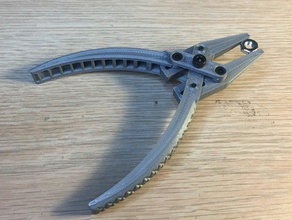 parallel pliers hand tools 3d print model - Mito3D