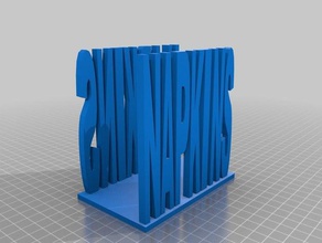 napkin holder kitchen & dining table napking superwonderific 3d print model - Mito3D