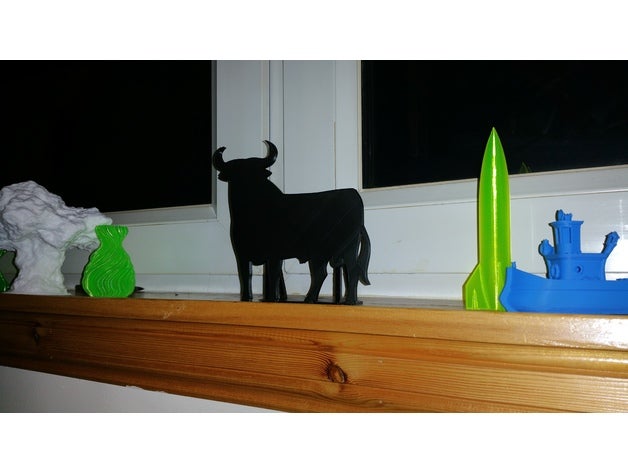 veterano toro réplica de la ladera signo exploraciones & réplicas españa 3D print model - Mito3D