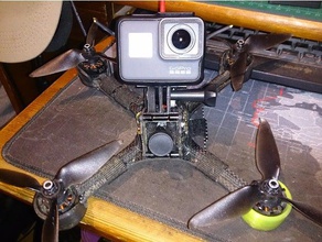 furibee darkmax 220-Kamera-mount-4k-wifi-action-Kamera von gopro r c Fahrzeuge 3d print model - Mito3D