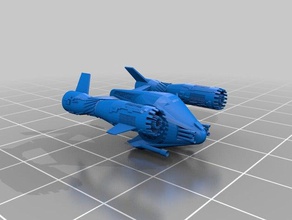 lgpv 6 des véhicules lavagear navire vaisseau spatial starship 3d print model - Mito3D