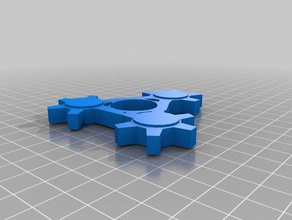 legal fidget giratório A impressão 3d mão brinquedo 3d print model - Mito3D