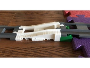 duplo compatible en ligne droite réglage de la hauteur jouets construction 3d print model - Mito3D