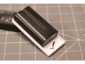 sony np-f style coperchio della batteria La stampa 3d la fotocamera gigalumi infinito artigiano luce fare maker 3d print model - Mito3D