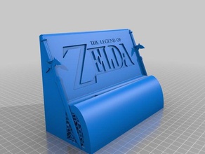la leyenda de zelda 3ds xl pie juegos video dock titular el monte nintendo 3d print model - Mito3D