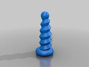 spiral Dingens 3d print model - Mito3D