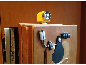 viewfinder door peephole pinhole camera 3d print model - Mito3D