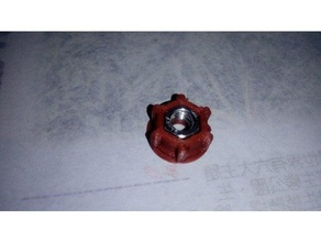 m5 hex nut knob shell machine tools dissifilo taiwan 5mm aid chinese hexagon m3 screw 3d print model - Mito3D