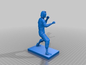 absolver training statue sculptures 3d print model - Mito3D