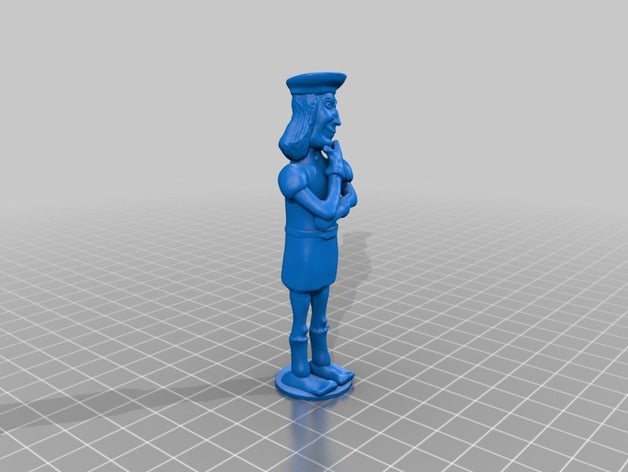 shrek - lord farquaad Kunst fantansy Abbildung scuplture Spielzeug 3D print model - Mito3D