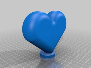 heart led light art 3d print model - Mito3D