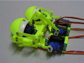 Auge mechanik alle möglichen Bewegungen Modell-Roboter animatronische animatronics Augen Deckel Puppe Kopf 3d print model - Mito3D